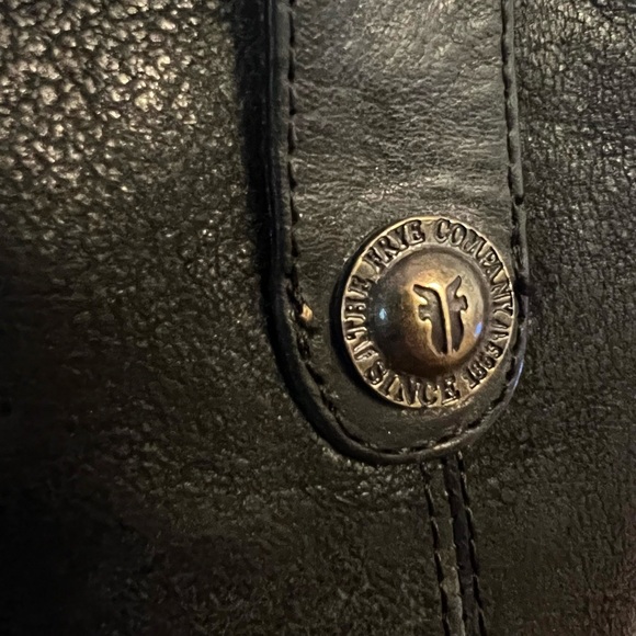 Frye Jackie Button Tall Slouchy Leather Boots - Picture 9 of 11